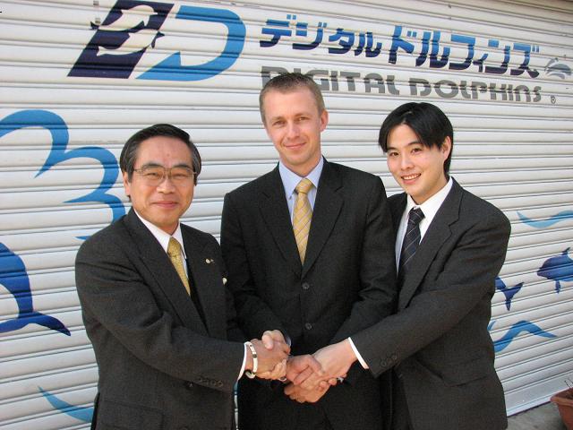 Mr.Damon Carley　& Mr.Keisuke Miyako